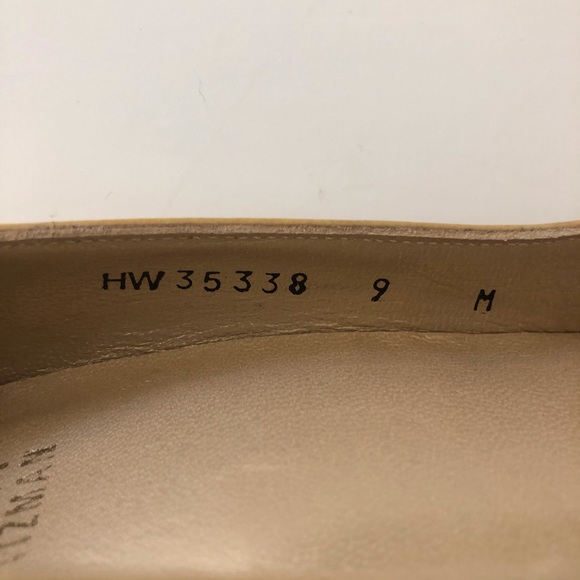 Stuart Weitzman Tan Patent 4” Pumps 9 - Picture 6 of 11